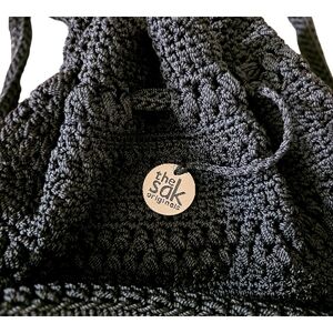 The Sak Black Crochet Bag